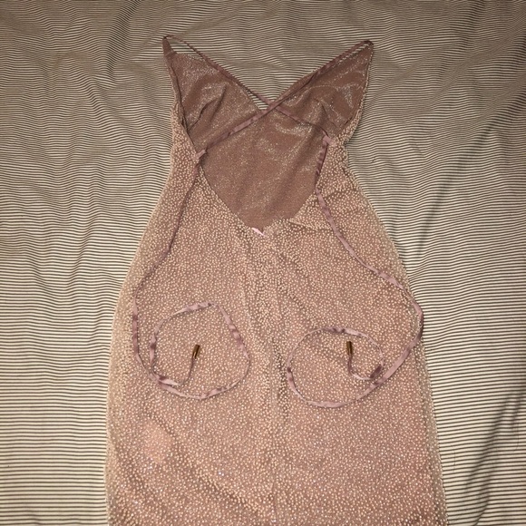 OH POLLY PETITE BEADED EMBELLISHED MINI DRESS - Picture 8 of 8